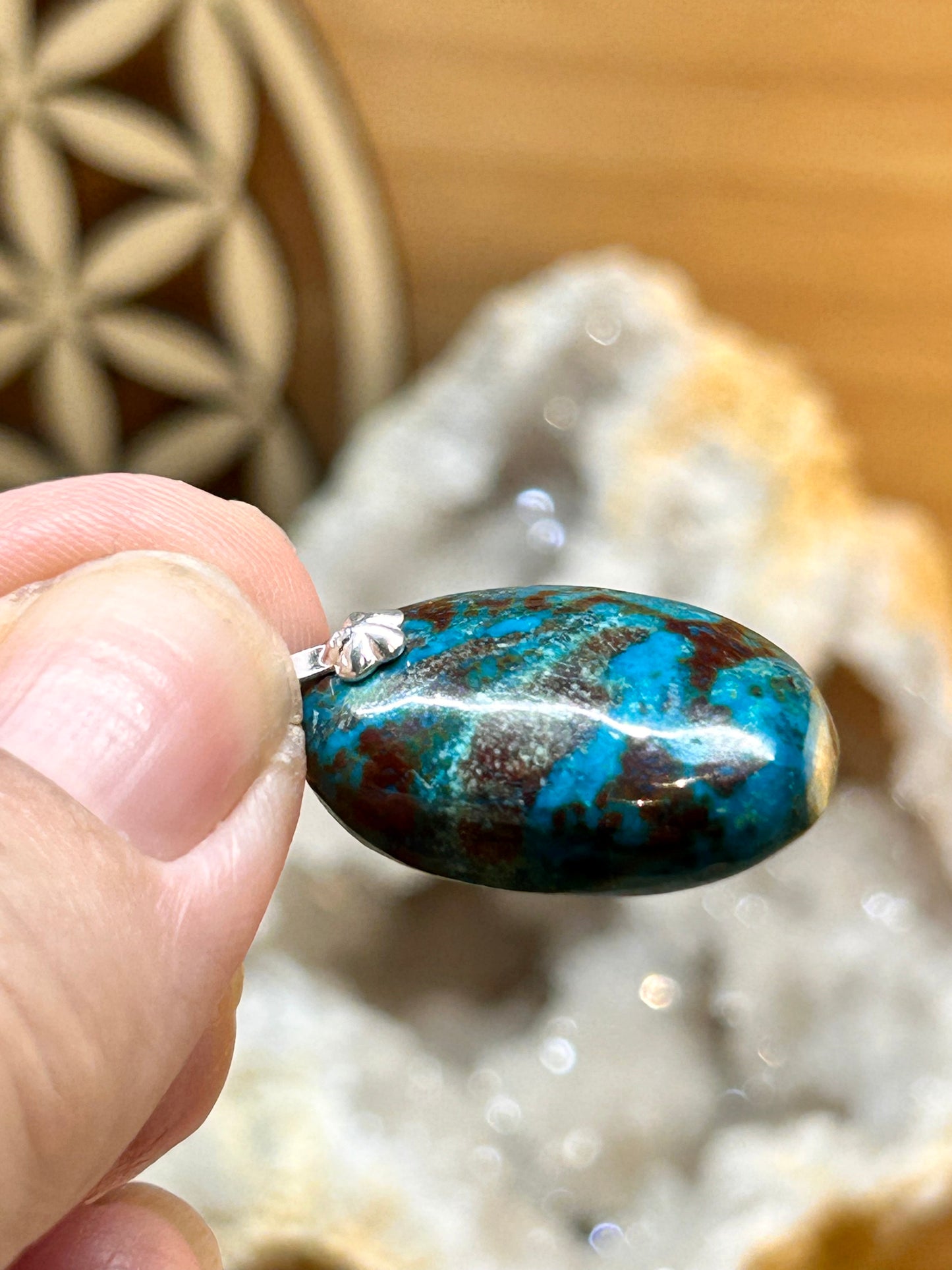 Pendentif de Chrysocolle