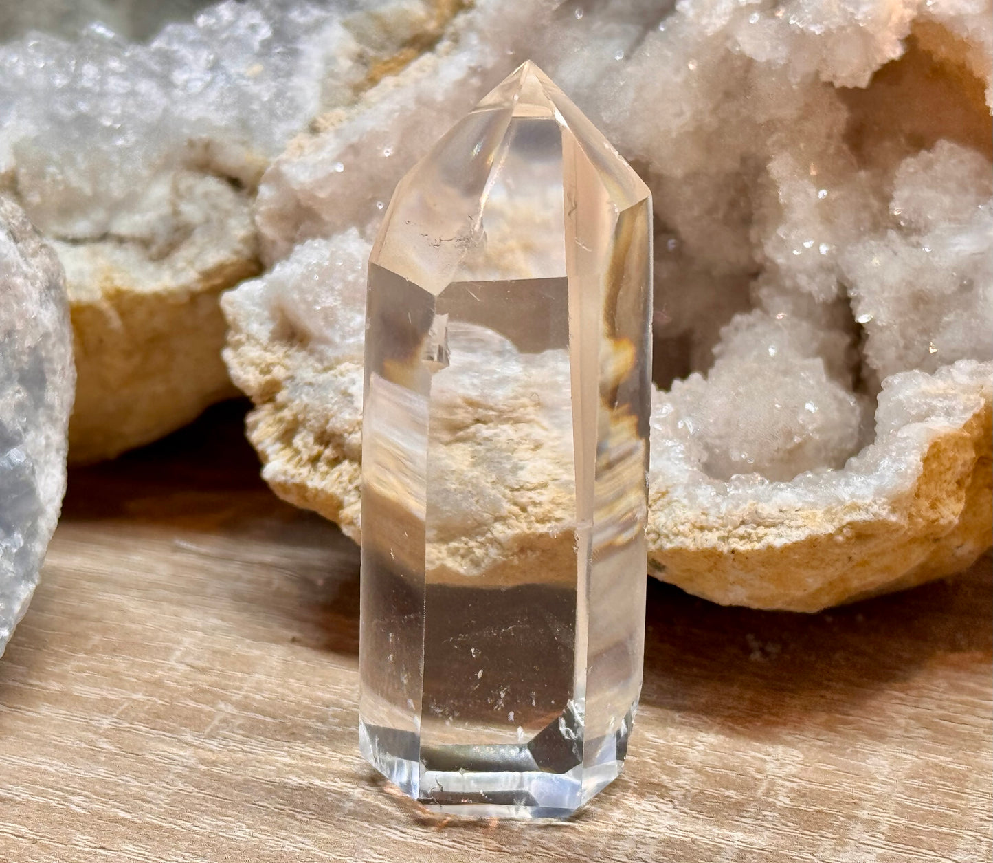 Pointe de quartz cristal