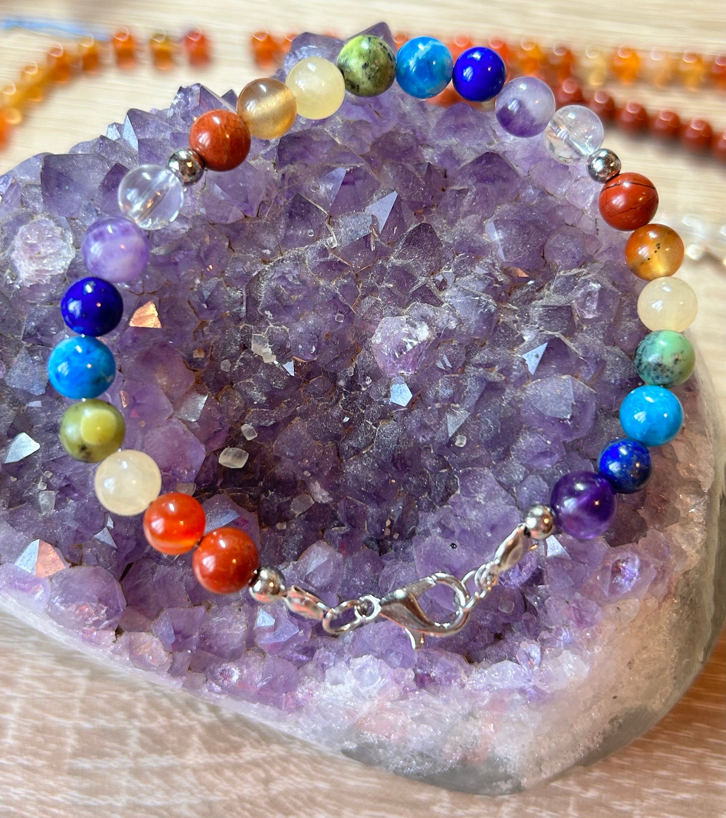 Bracelet 8 chakras