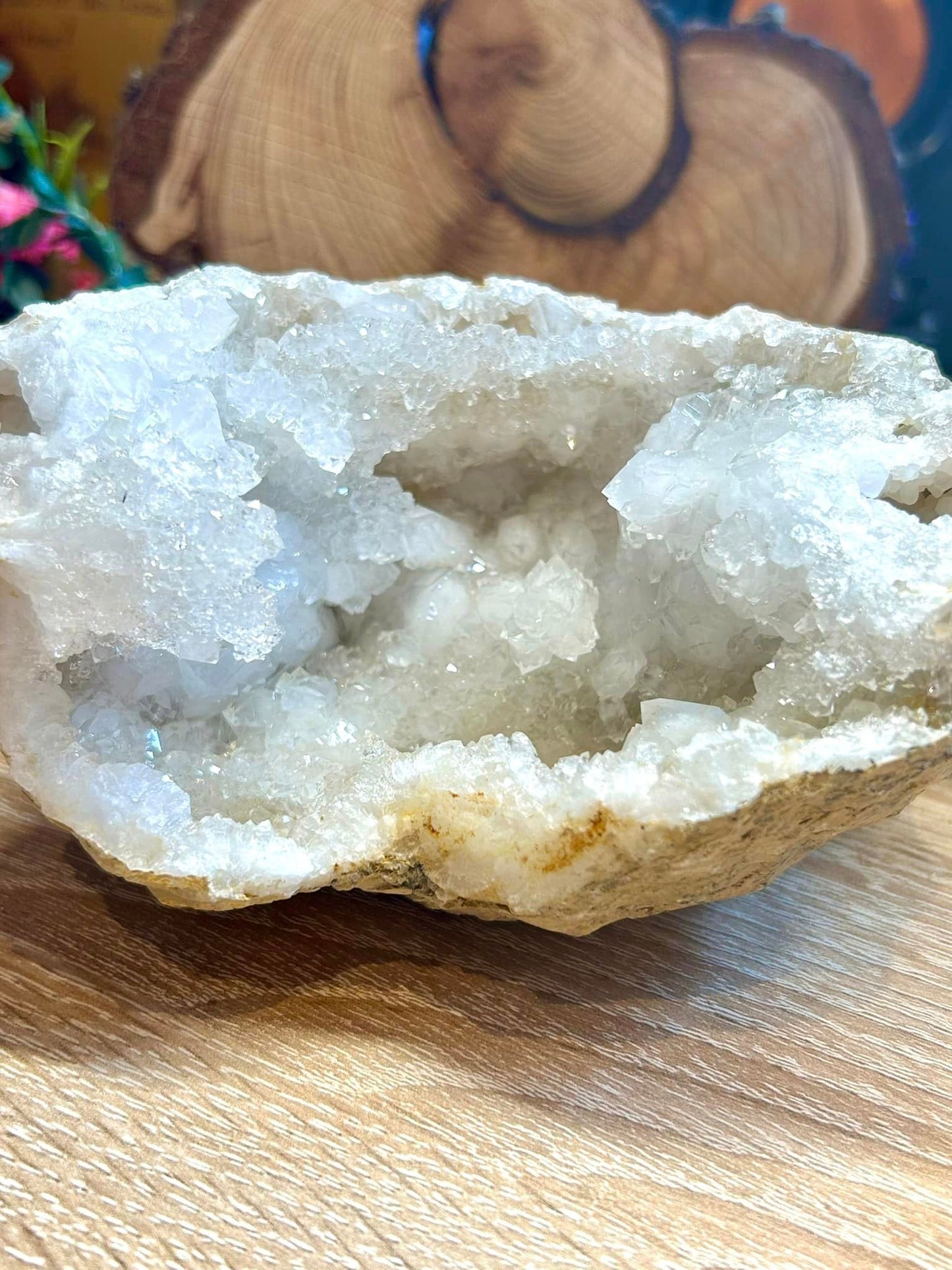 Géode de quartz