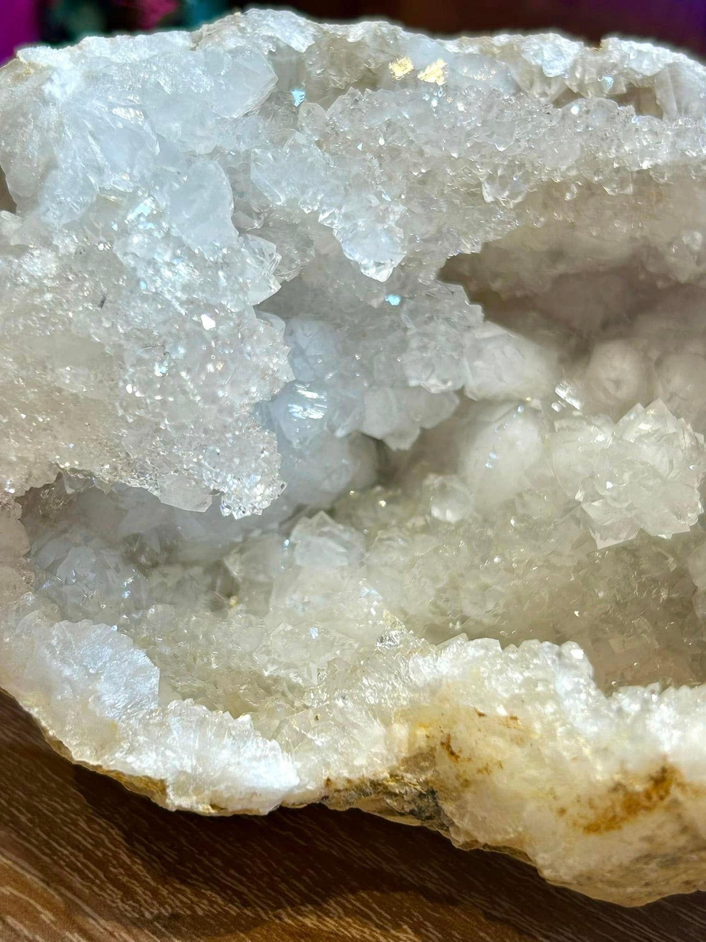 Géode de quartz