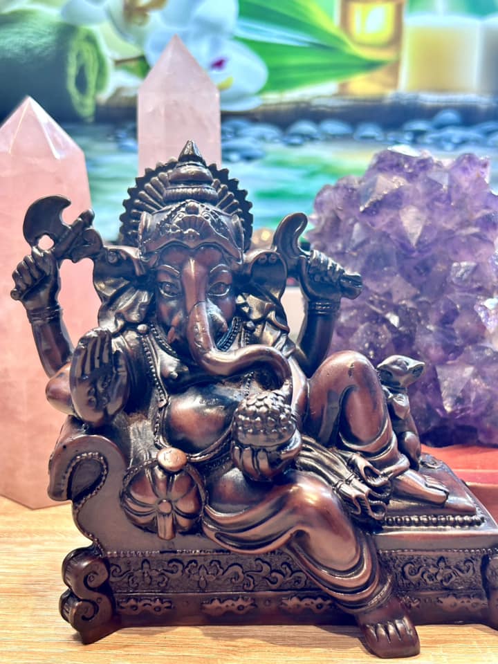 Statue Ganesh en résine