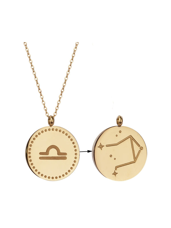 Collier avec le signe astrologique Balance